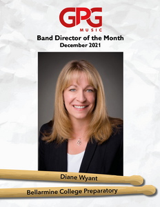 Three Cheers for Diane Wyant, December Band Director of the Month